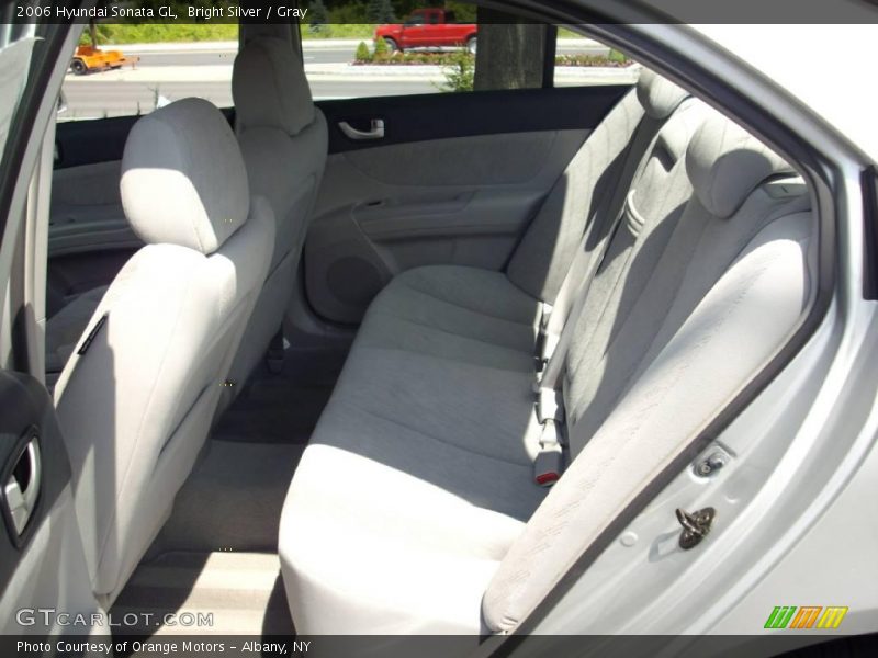 Bright Silver / Gray 2006 Hyundai Sonata GL