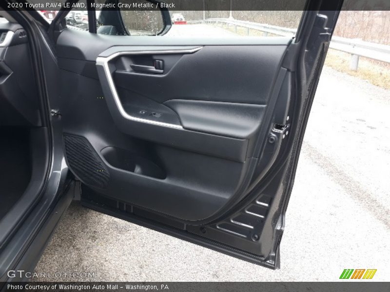 Magnetic Gray Metallic / Black 2020 Toyota RAV4 LE AWD