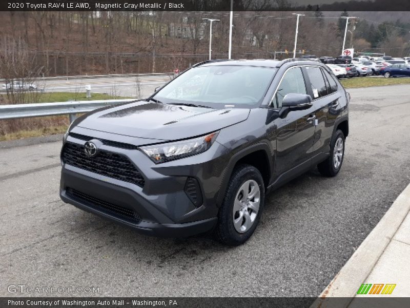 Magnetic Gray Metallic / Black 2020 Toyota RAV4 LE AWD