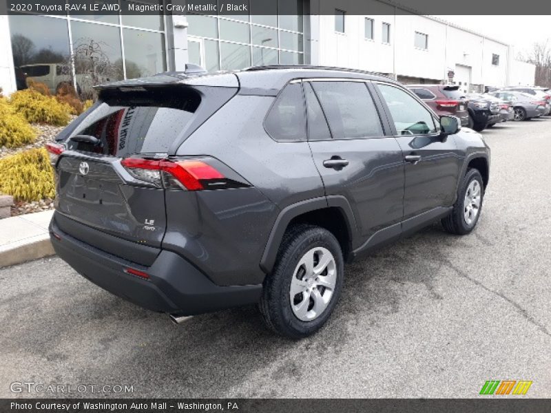 Magnetic Gray Metallic / Black 2020 Toyota RAV4 LE AWD