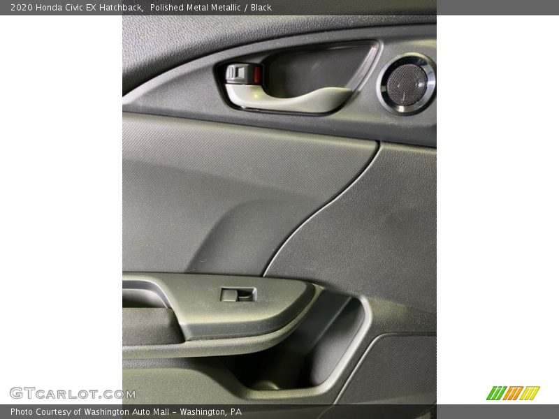 Polished Metal Metallic / Black 2020 Honda Civic EX Hatchback