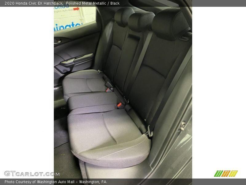 Polished Metal Metallic / Black 2020 Honda Civic EX Hatchback