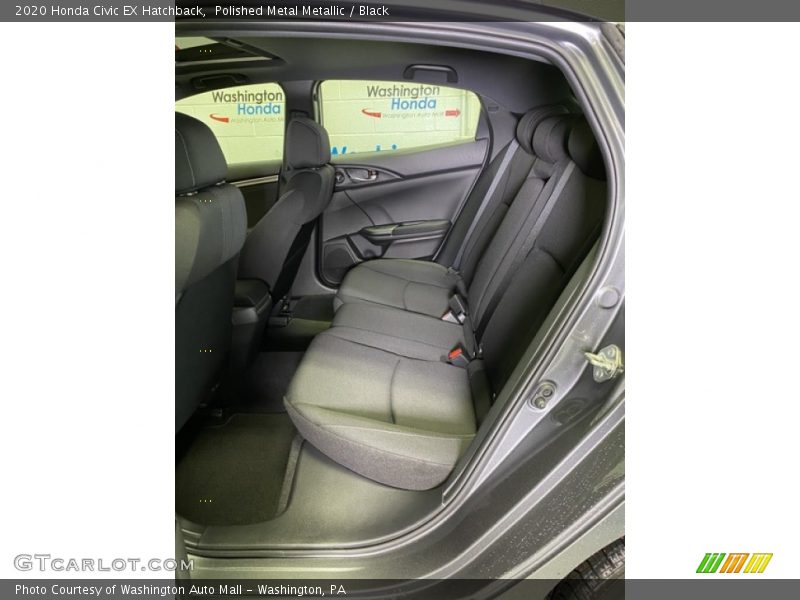 Polished Metal Metallic / Black 2020 Honda Civic EX Hatchback