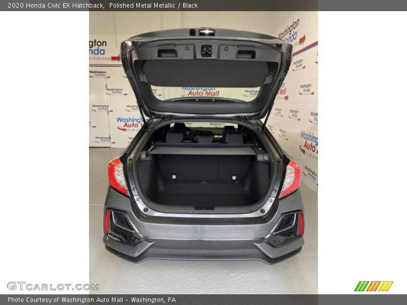 Polished Metal Metallic / Black 2020 Honda Civic EX Hatchback