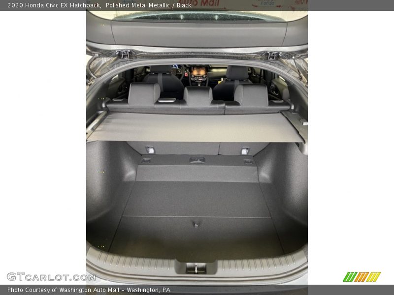Polished Metal Metallic / Black 2020 Honda Civic EX Hatchback