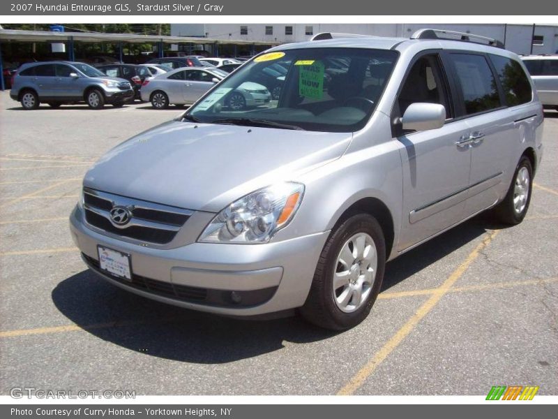 Stardust Silver / Gray 2007 Hyundai Entourage GLS