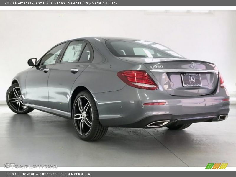 Selenite Grey Metallic / Black 2020 Mercedes-Benz E 350 Sedan