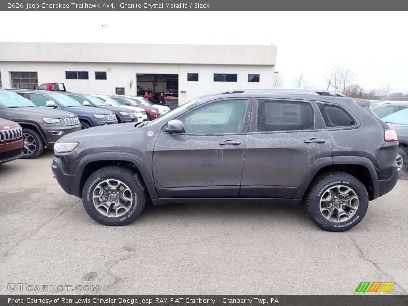 Granite Crystal Metallic / Black 2020 Jeep Cherokee Trailhawk 4x4