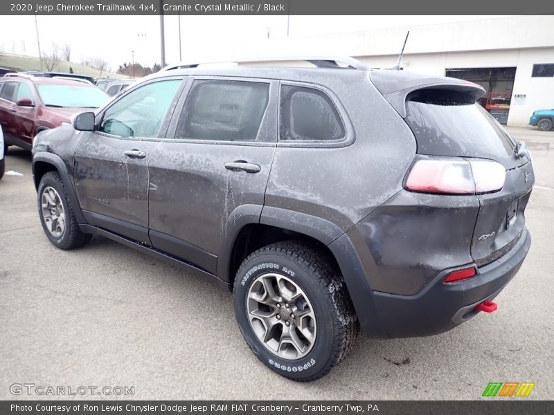 Granite Crystal Metallic / Black 2020 Jeep Cherokee Trailhawk 4x4