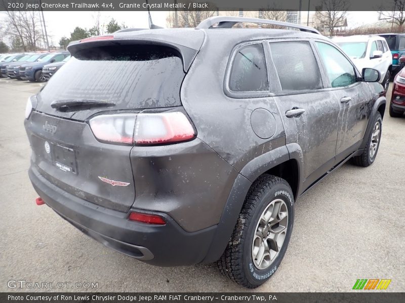 Granite Crystal Metallic / Black 2020 Jeep Cherokee Trailhawk 4x4