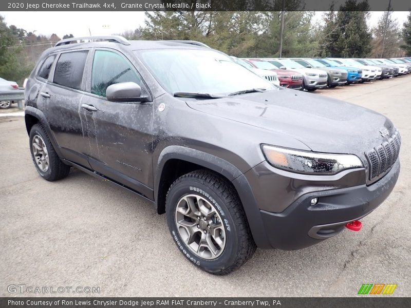 Granite Crystal Metallic / Black 2020 Jeep Cherokee Trailhawk 4x4