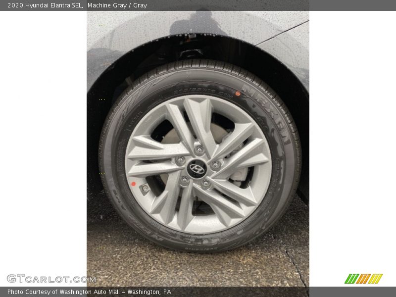 Machine Gray / Gray 2020 Hyundai Elantra SEL