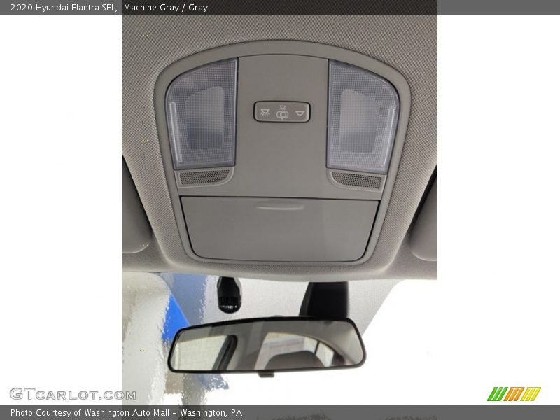 Machine Gray / Gray 2020 Hyundai Elantra SEL