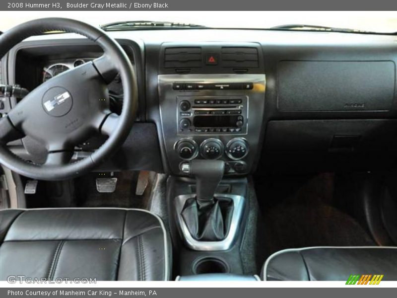 Boulder Gray Metallic / Ebony Black 2008 Hummer H3