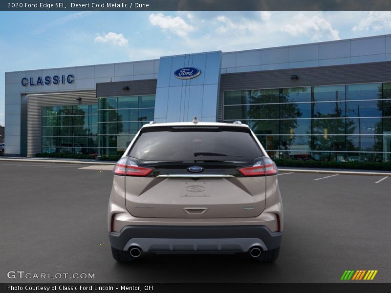 Desert Gold Metallic / Dune 2020 Ford Edge SEL