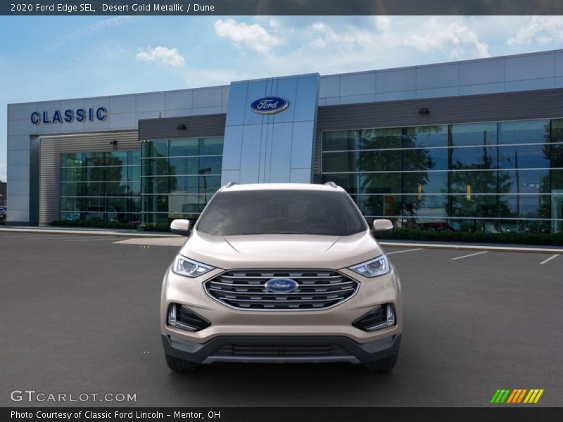 Desert Gold Metallic / Dune 2020 Ford Edge SEL