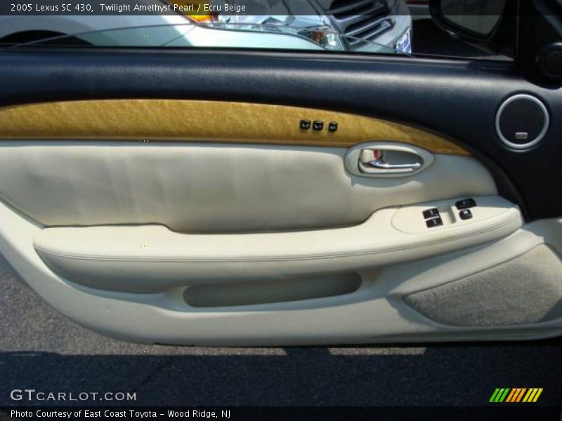Twilight Amethyst Pearl / Ecru Beige 2005 Lexus SC 430