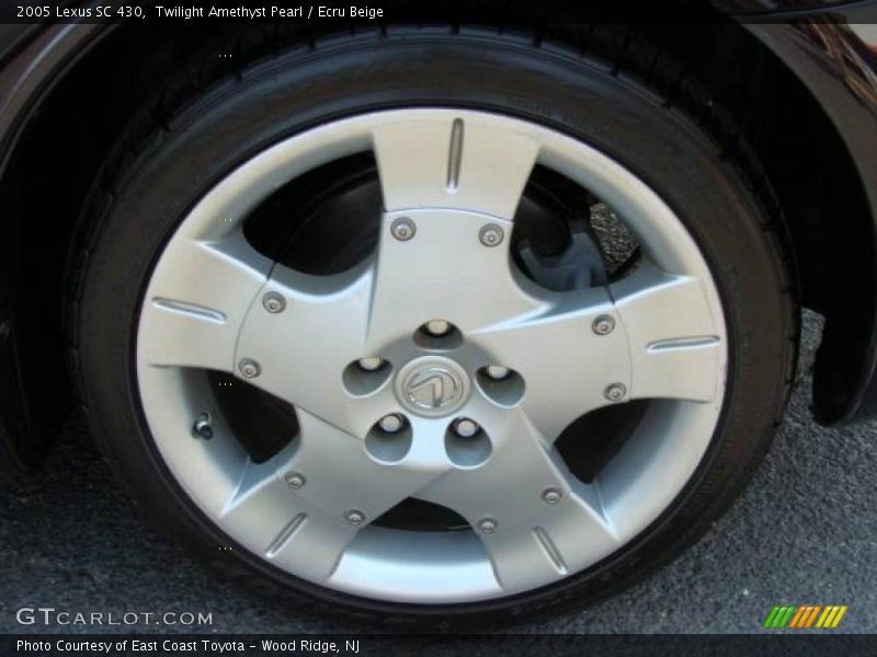 Twilight Amethyst Pearl / Ecru Beige 2005 Lexus SC 430