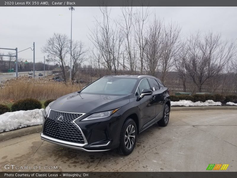 Caviar / Black 2020 Lexus RX 350 AWD