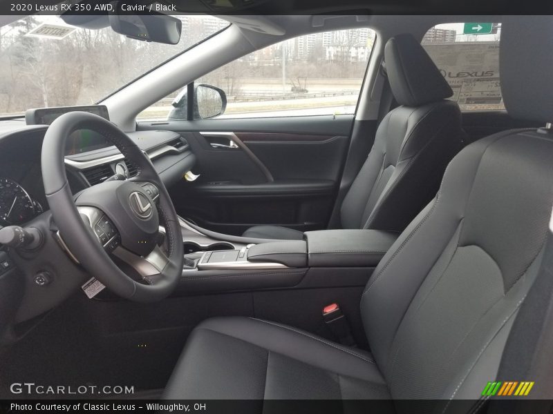 Caviar / Black 2020 Lexus RX 350 AWD