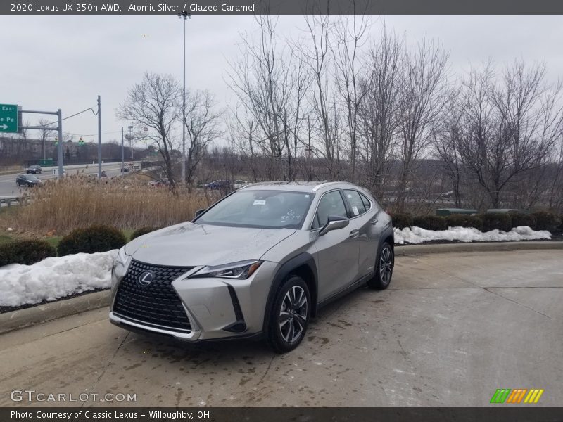 Atomic Silver / Glazed Caramel 2020 Lexus UX 250h AWD