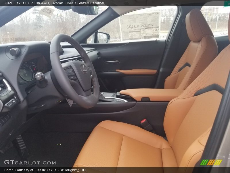  2020 UX 250h AWD Glazed Caramel Interior