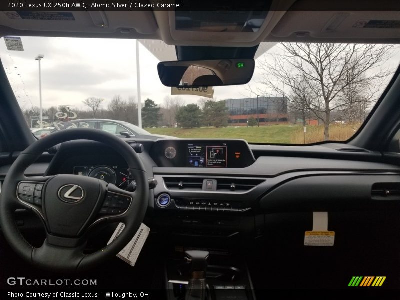 Atomic Silver / Glazed Caramel 2020 Lexus UX 250h AWD