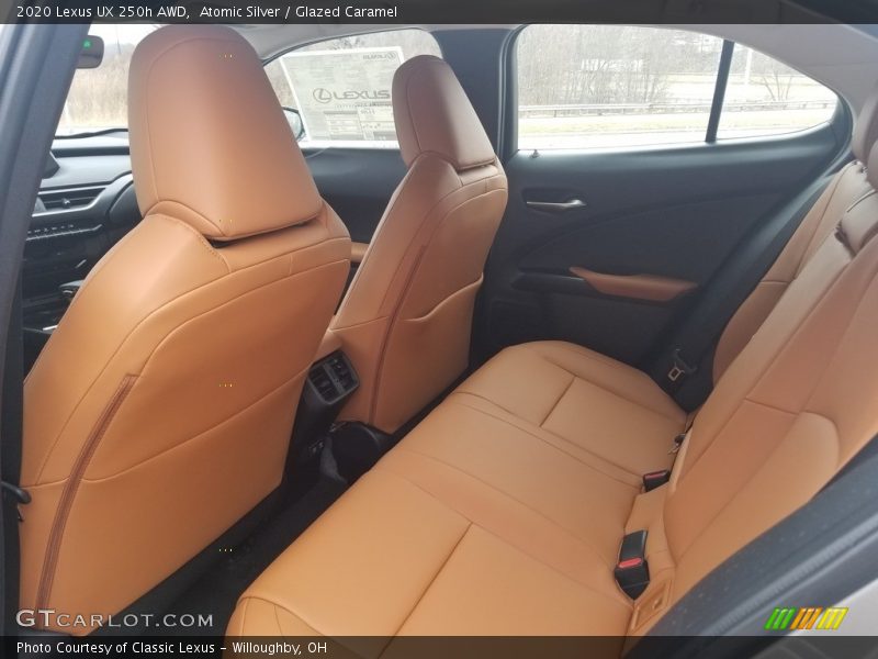 Rear Seat of 2020 UX 250h AWD