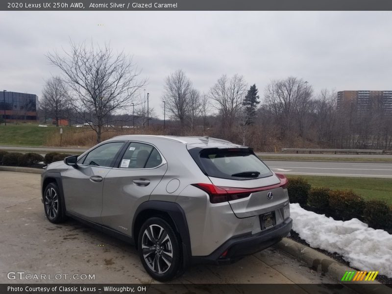 Atomic Silver / Glazed Caramel 2020 Lexus UX 250h AWD