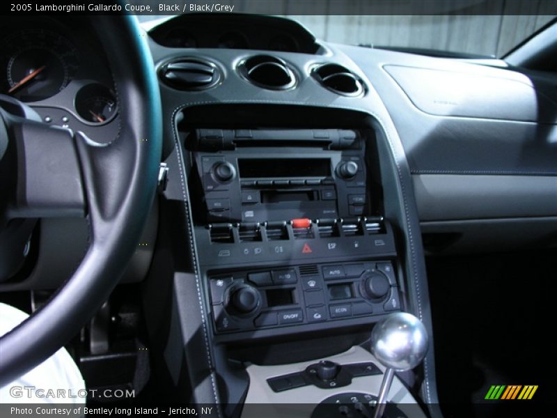 Black / Black/Grey 2005 Lamborghini Gallardo Coupe