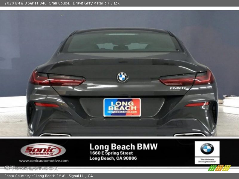Dravit Grey Metallic / Black 2020 BMW 8 Series 840i Gran Coupe
