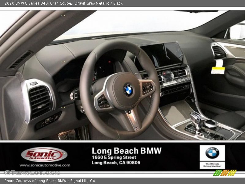 Dravit Grey Metallic / Black 2020 BMW 8 Series 840i Gran Coupe