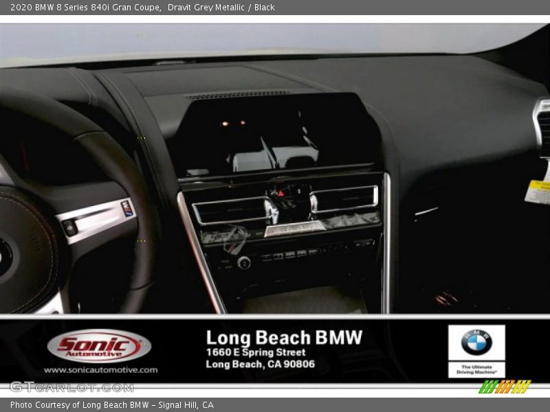 Dravit Grey Metallic / Black 2020 BMW 8 Series 840i Gran Coupe