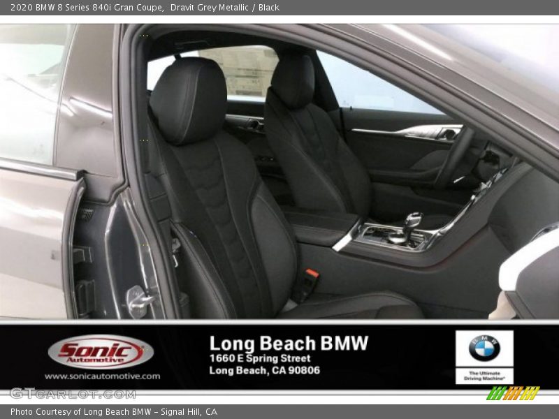 Dravit Grey Metallic / Black 2020 BMW 8 Series 840i Gran Coupe