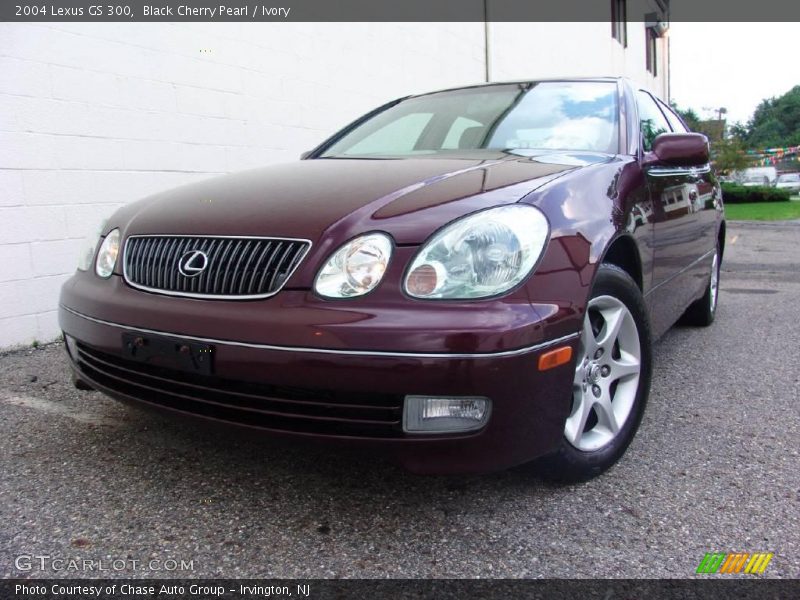 Black Cherry Pearl / Ivory 2004 Lexus GS 300