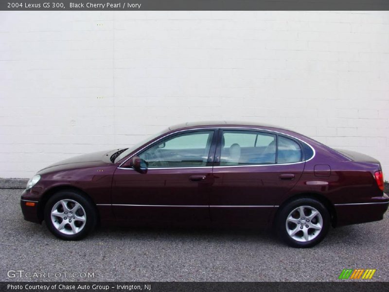 Black Cherry Pearl / Ivory 2004 Lexus GS 300