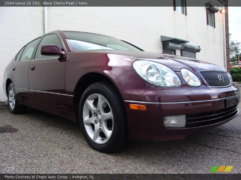 Black Cherry Pearl / Ivory 2004 Lexus GS 300