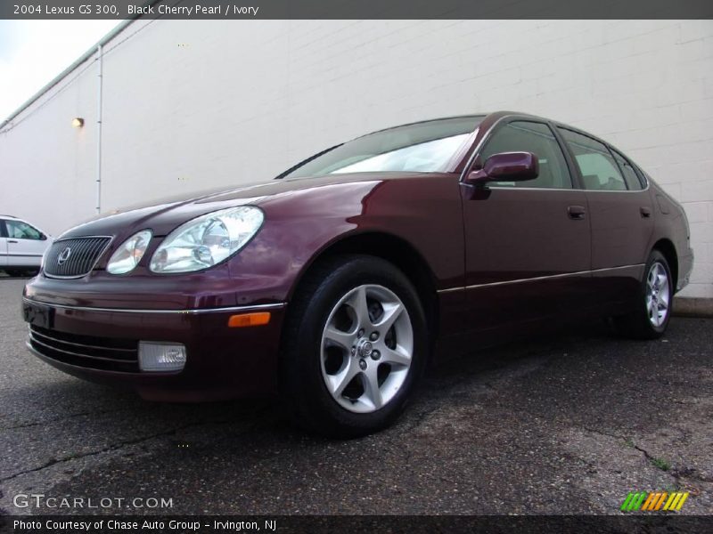 Black Cherry Pearl / Ivory 2004 Lexus GS 300