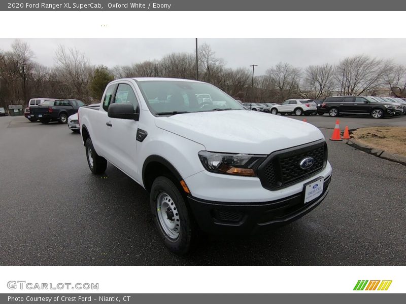 Oxford White / Ebony 2020 Ford Ranger XL SuperCab