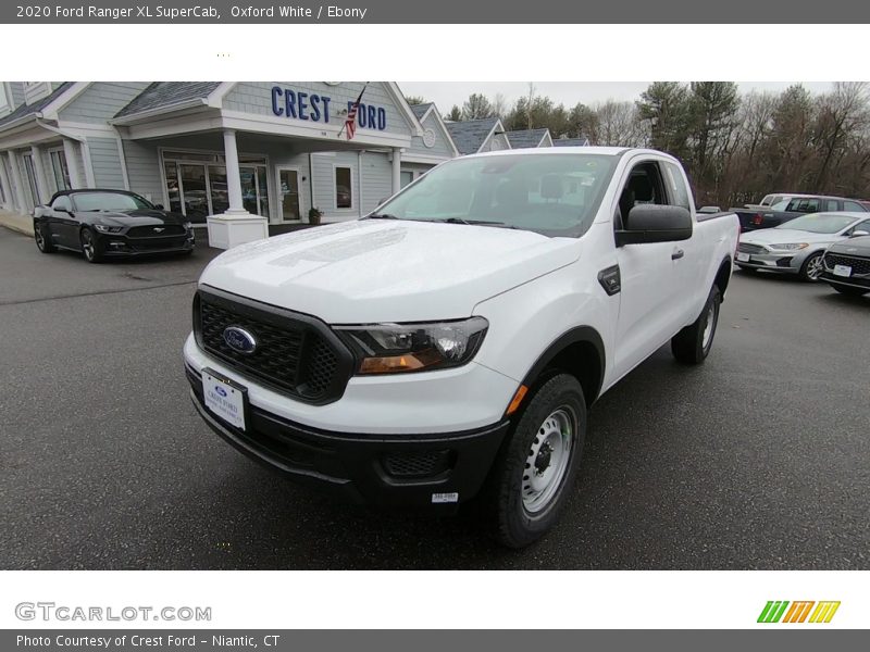Oxford White / Ebony 2020 Ford Ranger XL SuperCab
