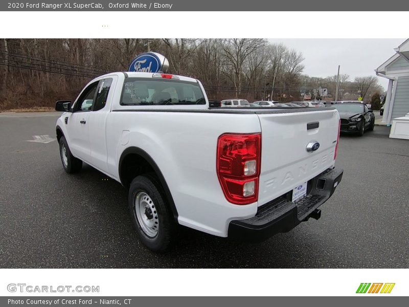 Oxford White / Ebony 2020 Ford Ranger XL SuperCab