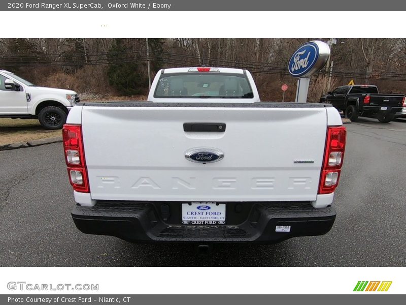 Oxford White / Ebony 2020 Ford Ranger XL SuperCab