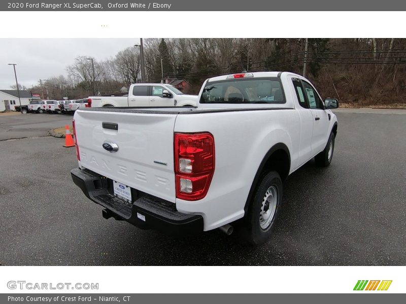 Oxford White / Ebony 2020 Ford Ranger XL SuperCab