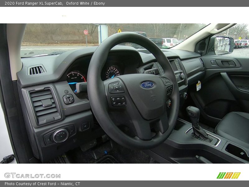Oxford White / Ebony 2020 Ford Ranger XL SuperCab