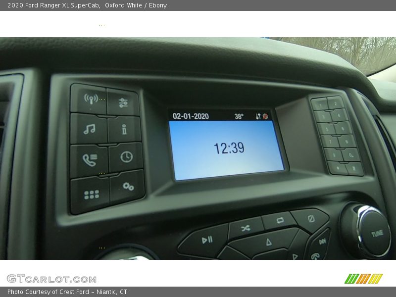 Oxford White / Ebony 2020 Ford Ranger XL SuperCab