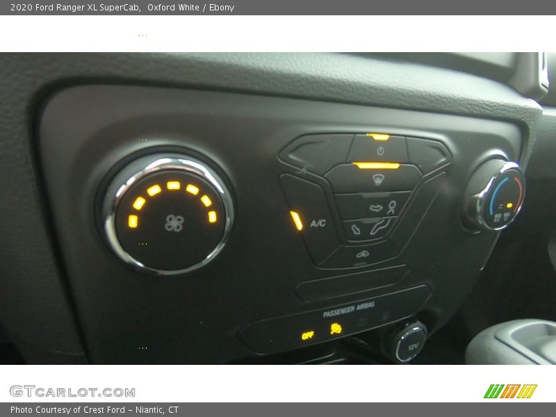 Oxford White / Ebony 2020 Ford Ranger XL SuperCab