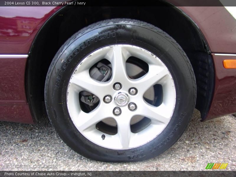 Black Cherry Pearl / Ivory 2004 Lexus GS 300