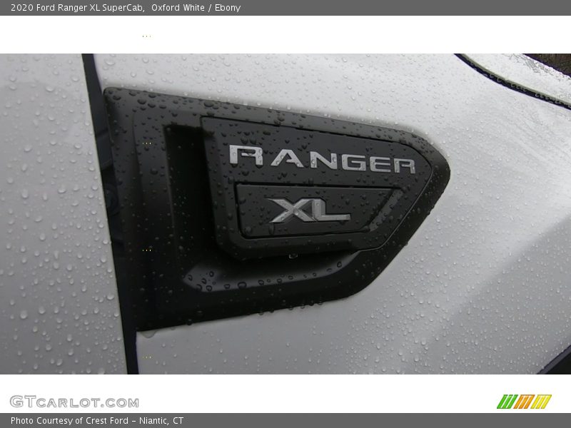 Oxford White / Ebony 2020 Ford Ranger XL SuperCab