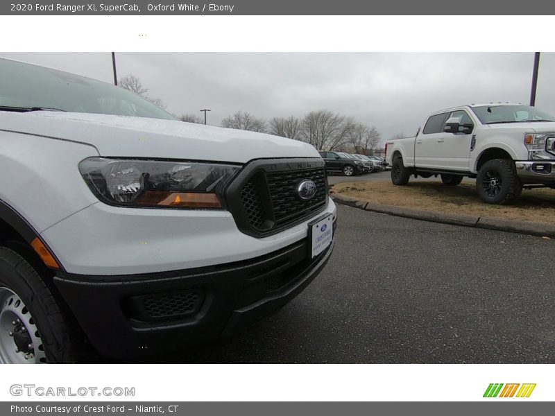 Oxford White / Ebony 2020 Ford Ranger XL SuperCab