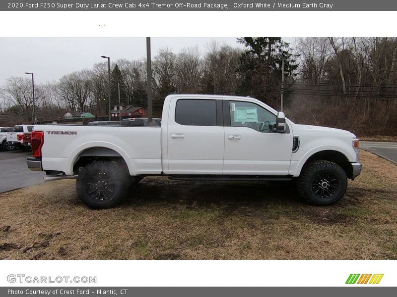  2020 F250 Super Duty Lariat Crew Cab 4x4 Tremor Off-Road Package Oxford White